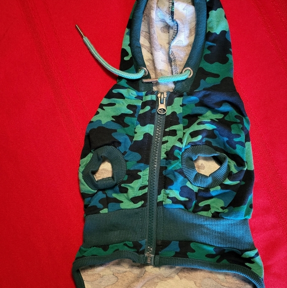 TOP PAW Small green camo tracksuit outfit - Picture 3 of 8
